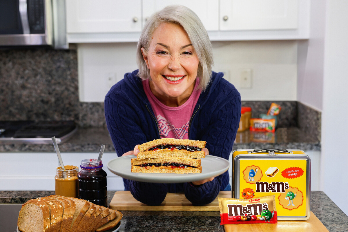 Mars Taps Kim Rhodes to Push New M&M’s PB&J Flavor