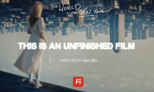 Adobe's 'Unfinished Film' Title Card