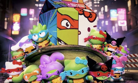 The new McDonald's x Hello Kitty x TMNT collab