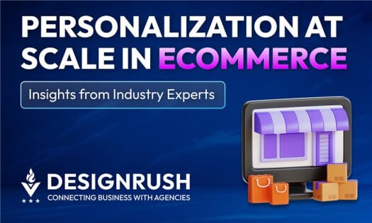 DesignRush hero for ecommerce personalization