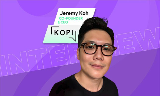 Jeremy Koh, co-founder & CEO of KOPI Studio