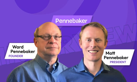 Ward Pennebaker and Matt Pennebaker, founder and president of Pennebaker