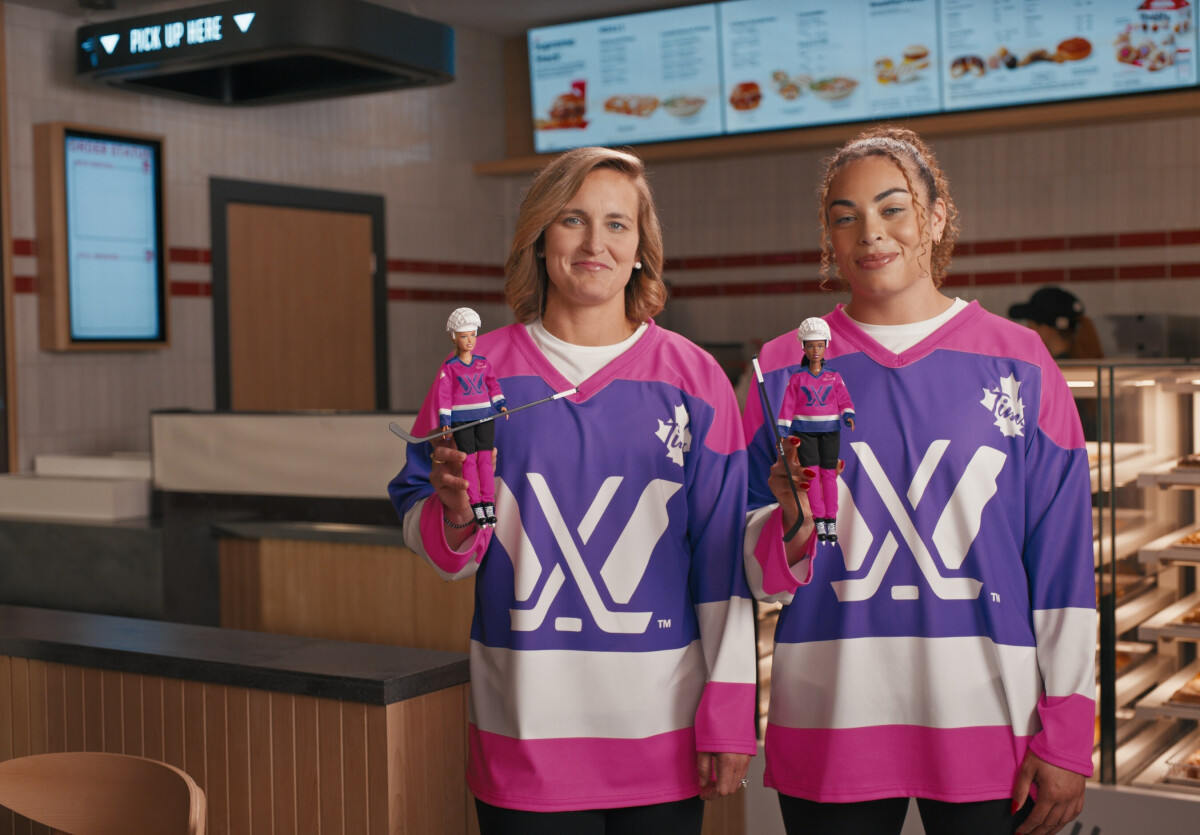 Tim Hortons and Barbie Turn PWHL Merch Into a Power Play for Fans