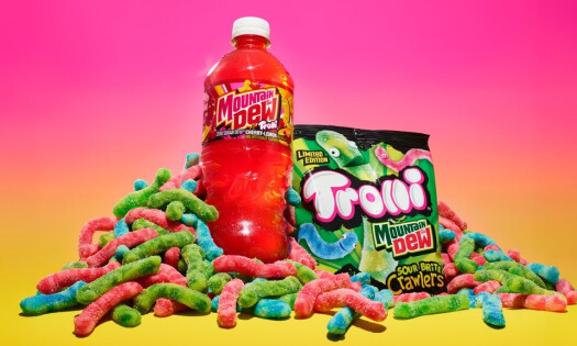 The new Trolli x Mountain Dew drink and candy