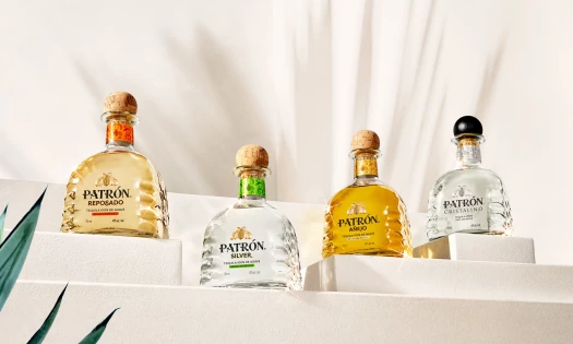 The new Patrón Tequila bottle design