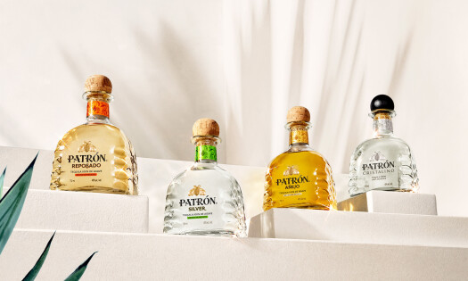 The new Patrón Tequila bottle design