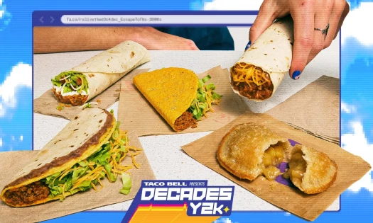 Taco Bell Y2K Menu