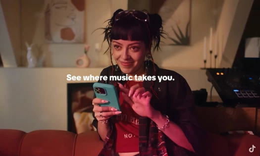 TikTok "See Where Music Takes You" Campaign