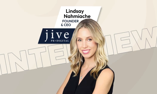 Lindsay Nahmiache, founder & CEO of Jive PR+Digital