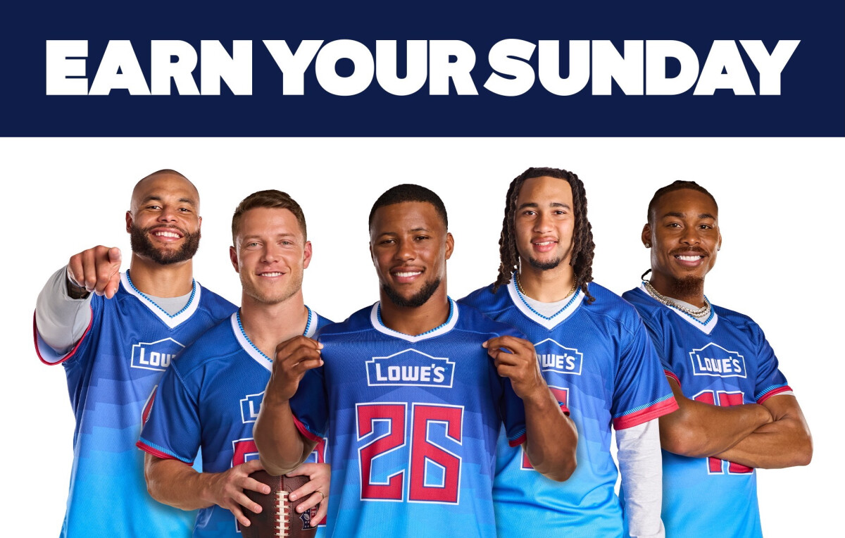 Lowe’s Rallies NFL Powerhouses to Redefine Game Day for DIY Fans