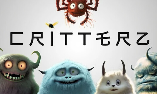 "Critterz" AI-generated film poster