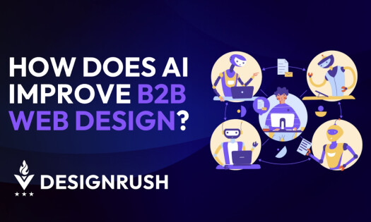 How AI improves B2B web design banner for Bop Design