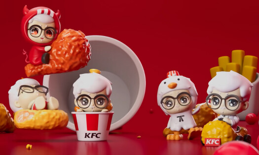 KFC Thailand's Baby Sanders