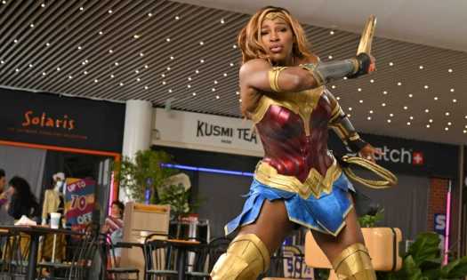 Serena Williams as Wonder Woman in DIRECTV’s Ad