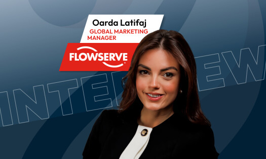 Oarda Latifaj, global marketing manager of Flowserve