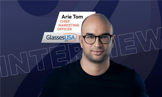 Arie Tom chief marketing officer of GlassesUSA.com