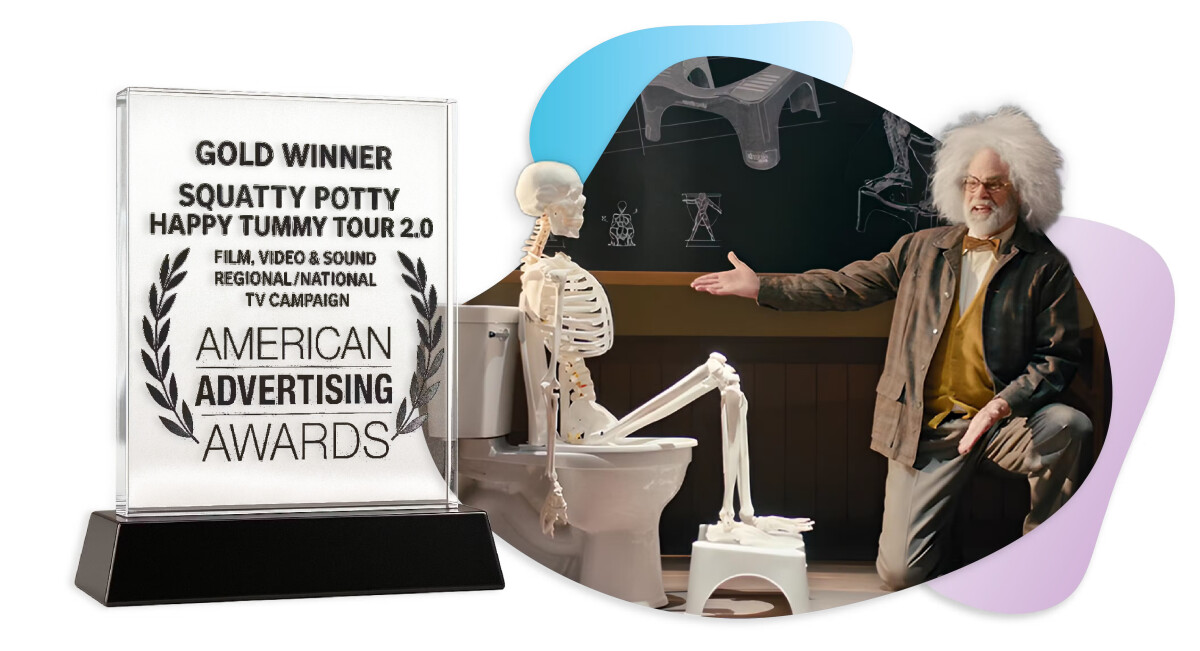 PrizePicks, Squatty Potty Campaigns Win 14 ADDYs for Colormatics