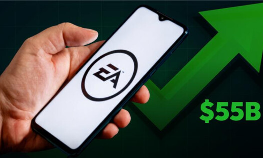 The EA logo and the Saudi Arabia flag