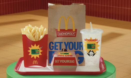 A new MONOPOLY-themed McDonald's meal