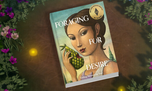 Sims' new "Foraging for Desire" romantasy novel