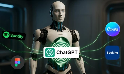 A robot representing ChatGPT