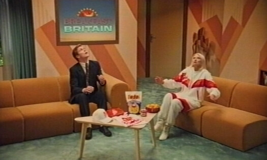 An '80s talk show goes horribly wrong in Doritos spot