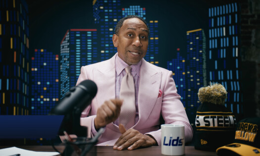 Stephen A Smith as a reporter