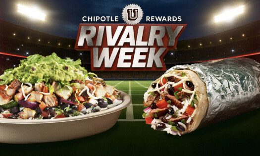 Chipotle U Rewards Rivalry Week Banner