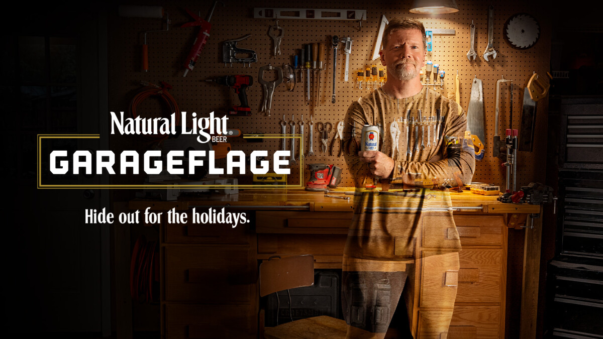 Natural Light Designs Camouflage Loungewear for Holiday Garage Escapes