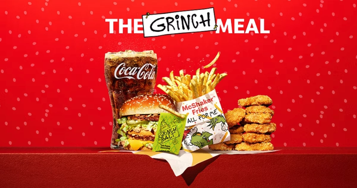 McDonald’s Lets the Grinch Lead Its Multichannel Holiday Push From W+K