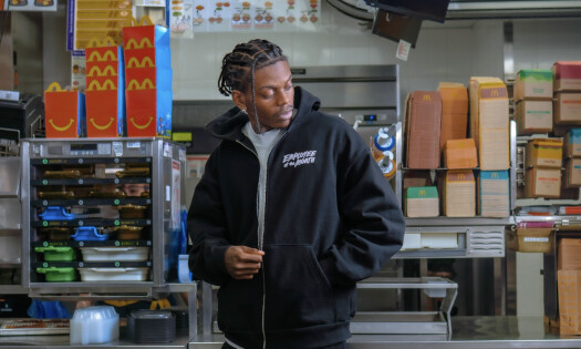 McDonald's new merch with Nigel Sylvester