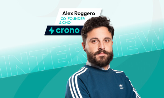 Alex Roggero, co-founder & CMO at Crono