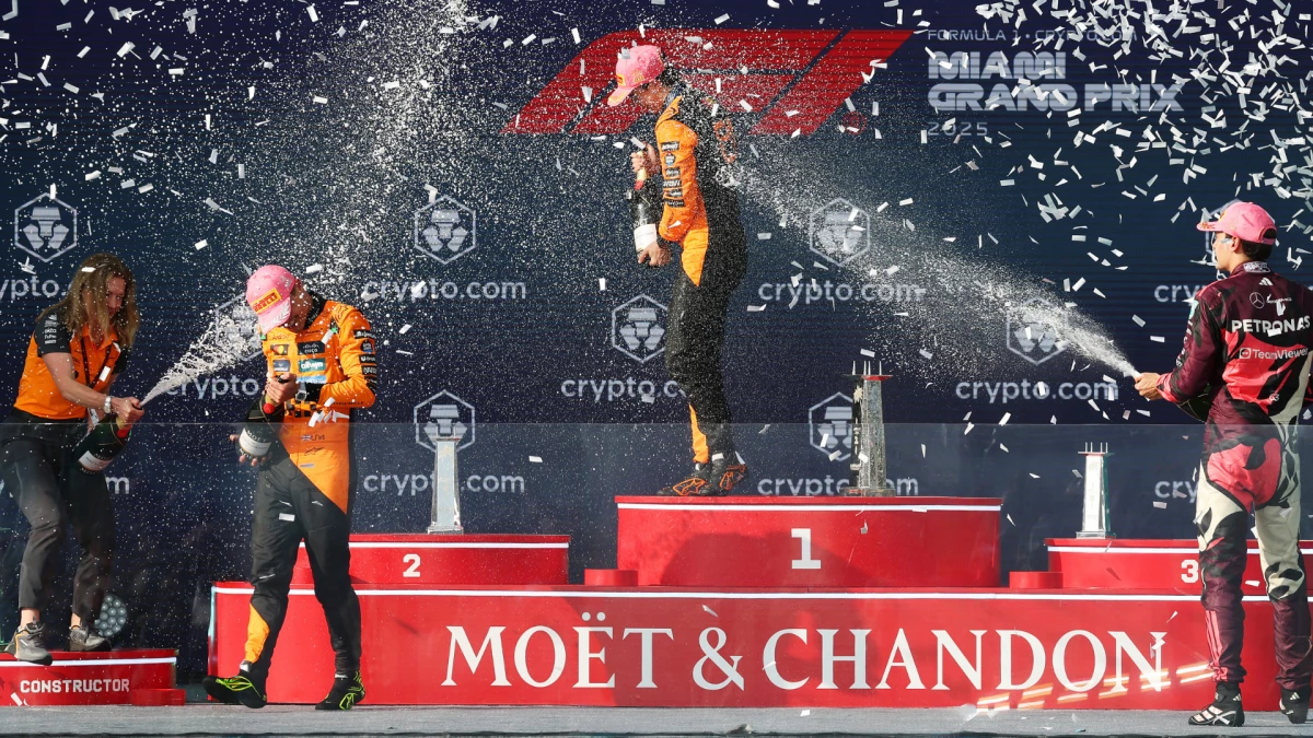 Leroy Tremblot Sets New F1 Podium Experience for Moët & Chandon