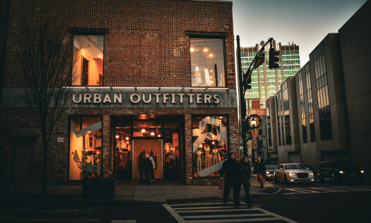 An Urban Outfitters store