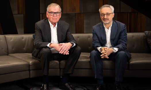 Omnicom CEO and Chairman John Wren and IPG CEO Philippe Krakowsky