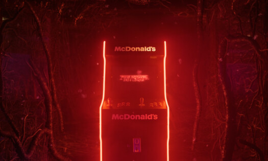 McDonalds gaming arcade stranger things