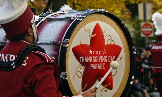 macy's parade drummer