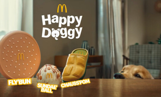 happy doggy mcdonalds france
