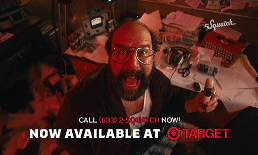 Brett Gelman with new Dr.Squatch products