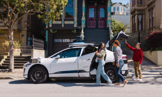waymo riders in san francisco