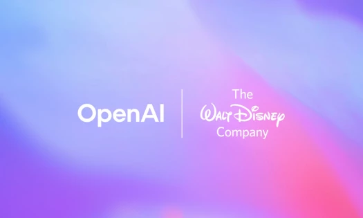 Open AI and the Walt Disney company lettering