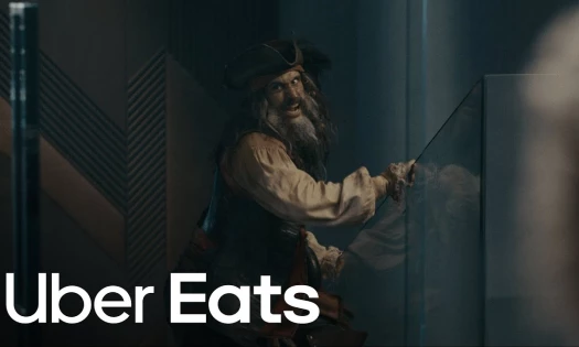 An angry pirate by a ledge