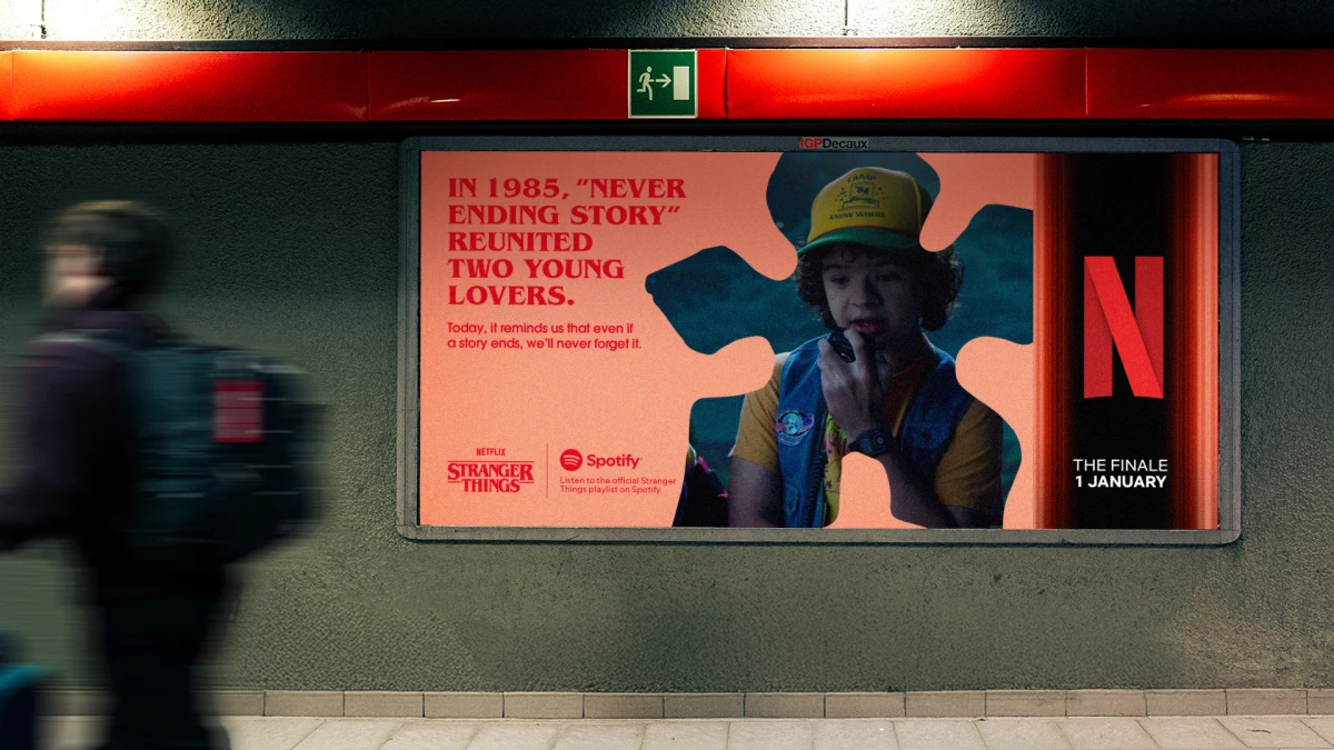 Netflix and Spotify Turn Stranger Things’ Soundtrack Into a Milan Takeover