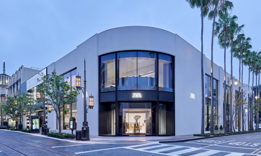Zara's store in Los Angeles