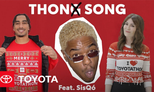 The "Thon Song" banner