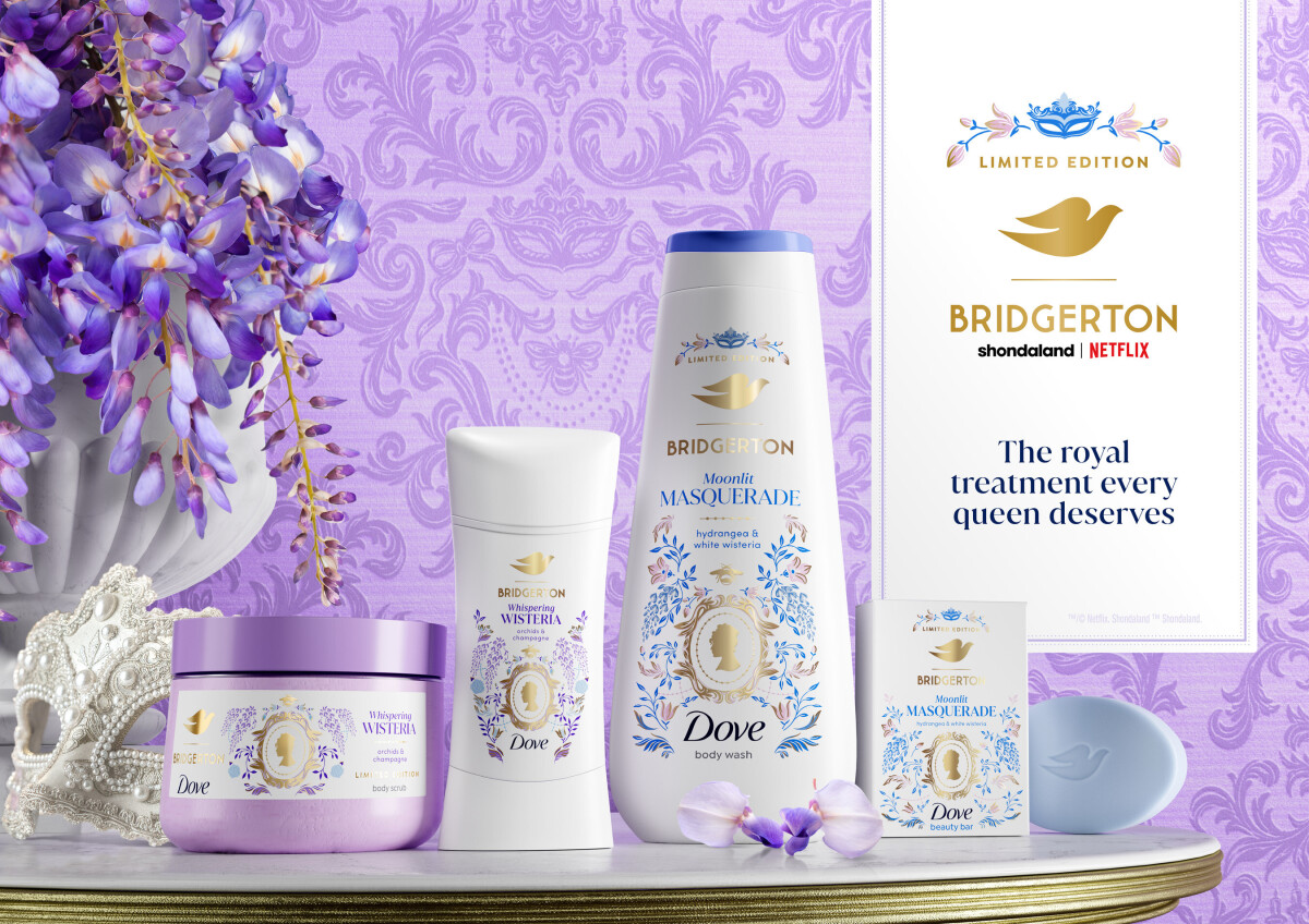 Dove Gives Fans a Royal Experience with Bridgerton Limited-Edition Collection