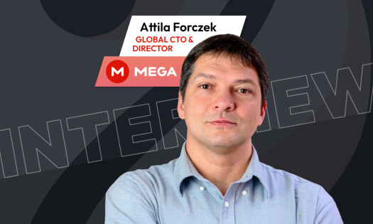 Attila Forczek, global CTO & director at Mega