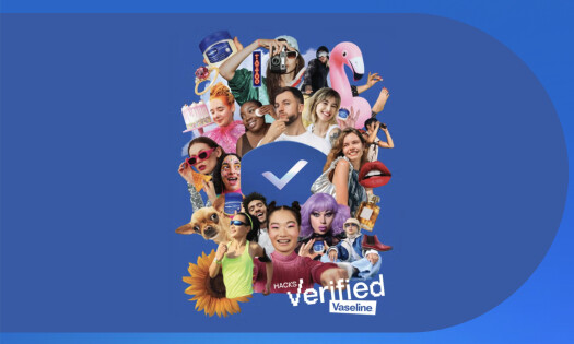 Unilever Vaseline's Verified Hacks campaign banner