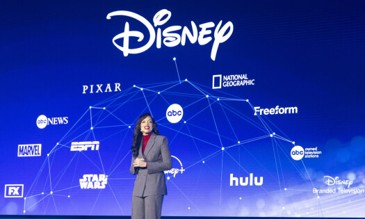 A Disney executives speaking at the 6th Annual Global Tech and Data Showcase in Las Vegas.