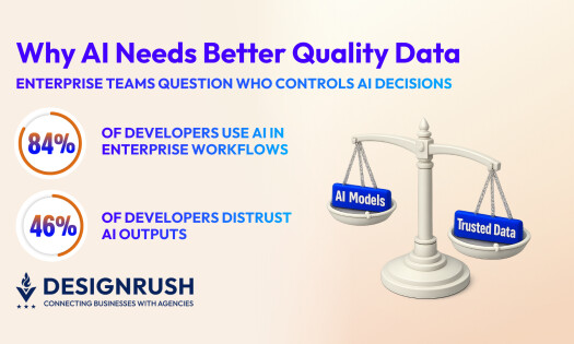 balance scale with AI models and Trusted data on either side